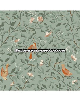Papel Pintado FLORA REDESA Ref. 534-02.