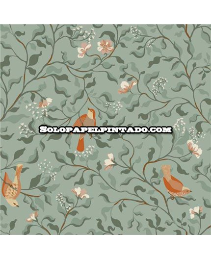 Papel Pintado FLORA REDESA Ref. 534-02.