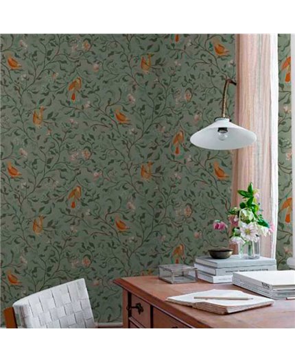 Papel Pintado FLORA REDESA Ref. 534-02.