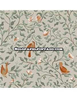 Papel Pintado FLORA REDESA Ref. 534-01.