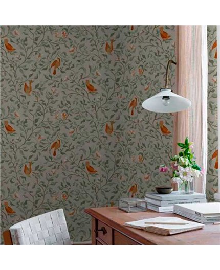 Papel Pintado FLORA REDESA Ref. 534-01.