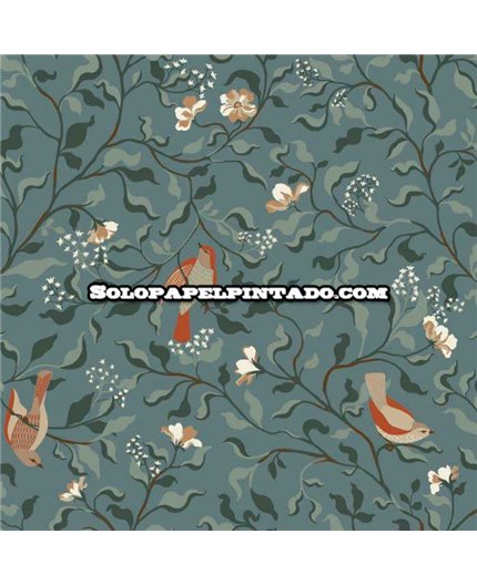 Papel Pintado FLORA REDESA Ref. 534-03.