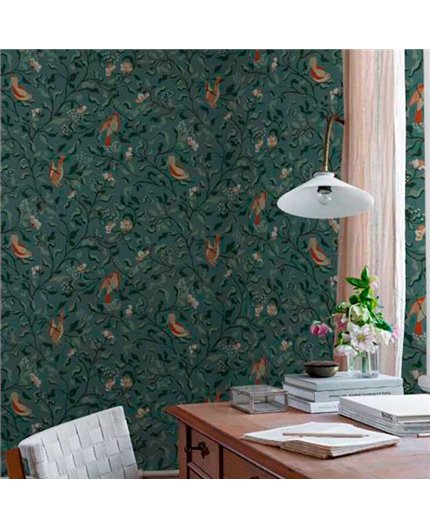 Papel Pintado FLORA REDESA Ref. 534-03.