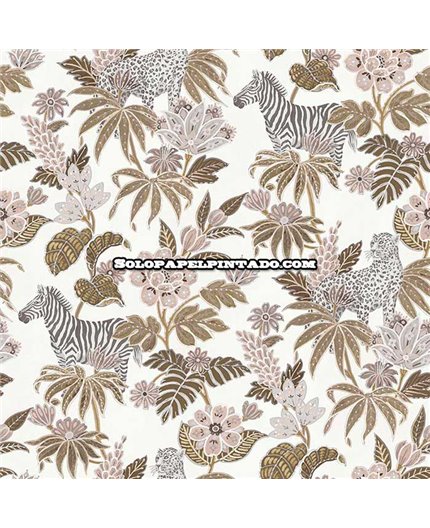 Papel Pintado FLORA GESTERA Ref. 18521.