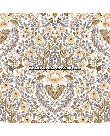 Papel Pintado FLORA GESTERA Ref. 18516.