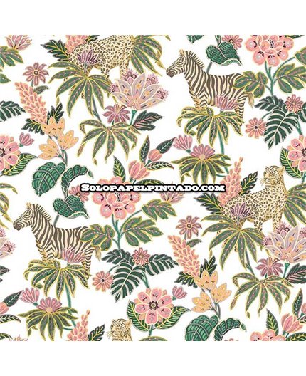Papel Pintado FLORA GESTERA Ref. 18522.