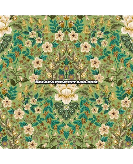 Papel Pintado FLORA GESTERA Ref. 18517.