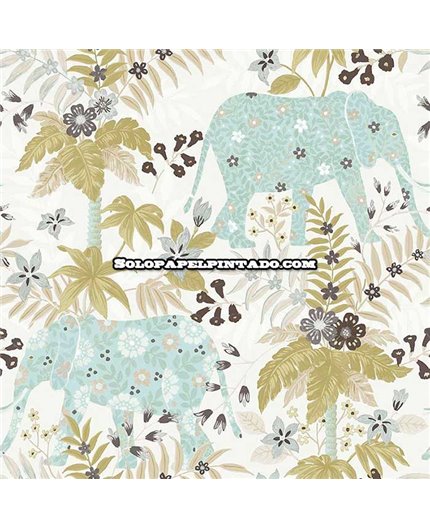 Papel Pintado FLORA GESTERA Ref. 18546.