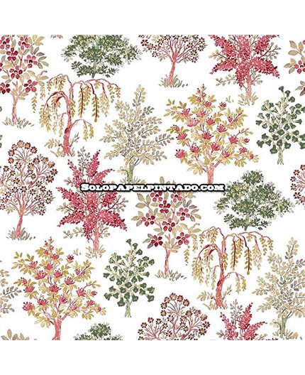 Papel Pintado FLORA GESTERA Ref. 18558.