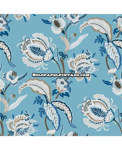 Papel Pintado FLORA GESTERA Ref. 18553.