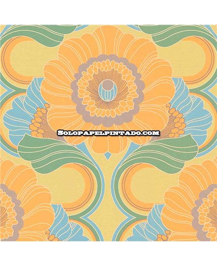 Papel Pintado RETRO CHIC Ref. 39530-1.