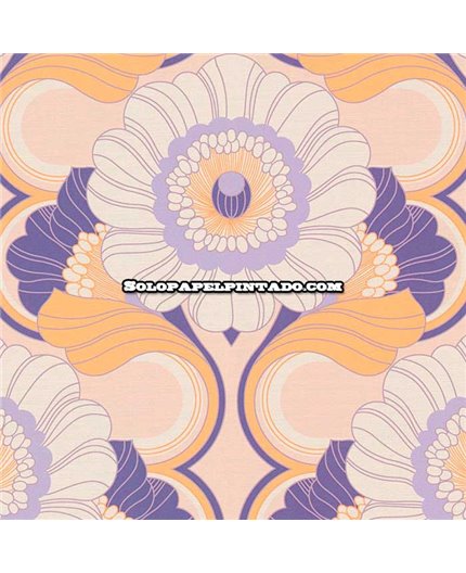 Papel Pintado RETRO CHIC Ref. 39530-3.