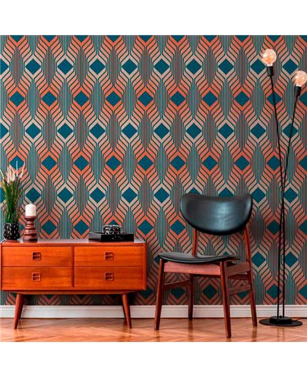 Papel Pintado RETRO CHIC Ref. 39532-2.