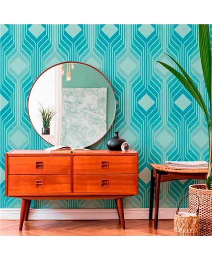 Papel Pintado RETRO CHIC Ref. 39532-1.