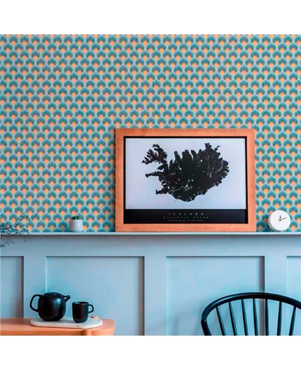 Papel Pintado RETRO CHIC Ref. 39538-3.