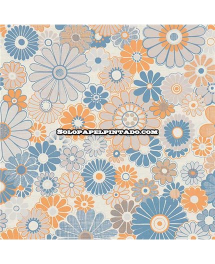 Papel Pintado RETRO CHIC Ref. 39535-2.