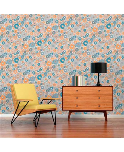 Papel Pintado RETRO CHIC Ref. 39535-2.