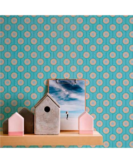 Papel Pintado RETRO CHIC Ref. 39537-4.