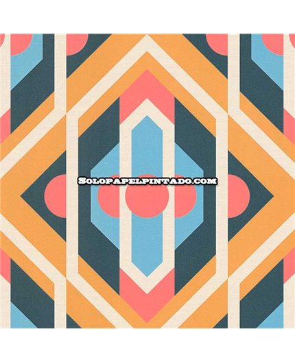 Papel Pintado RETRO CHIC Ref. 39531-4.
