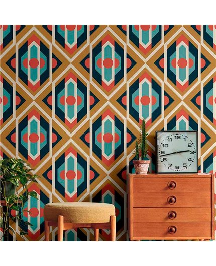 Papel Pintado RETRO CHIC Ref. 39531-4.