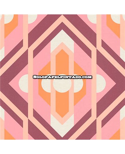 Papel Pintado RETRO CHIC Ref. 39531-1.