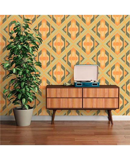Papel Pintado RETRO CHIC Ref. 39531-2.