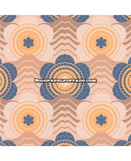 Papel Pintado RETRO CHIC Ref. 39539-2.