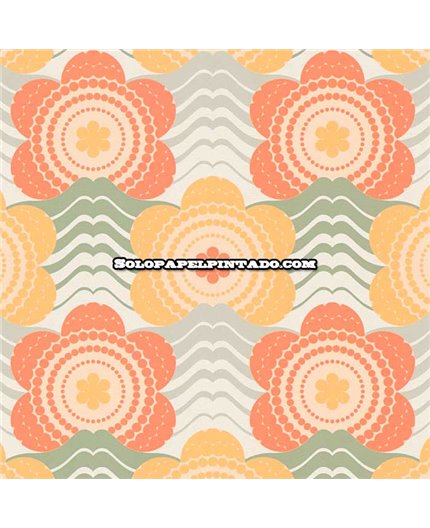 Papel Pintado RETRO CHIC Ref. 39539-4.