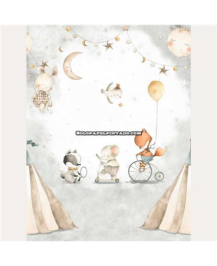 Mural CUTE WALLS Ref. M-CW6055-1.
