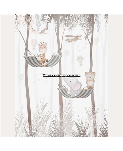 Mural CUTE WALLS Ref. M-CW6032-1.