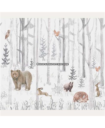 Mural CUTE WALLS Ref. M-CW6044-1.
