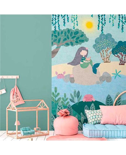 Mural LILLY + LUIS Ref. M-77067-1.