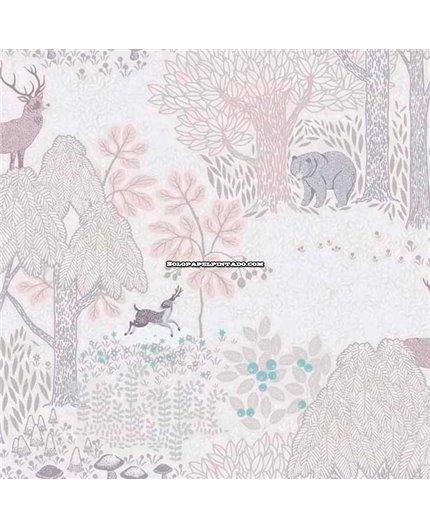 Papel Pintado LILLY + LUIS Ref. 77133-2.
