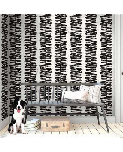 Papel Pintado NANTUCKET STRIPES REVISITED Ref. SR21102.