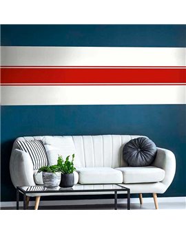 Papel Pintado NANTUCKET STRIPES REVISITED Ref. SR21211.