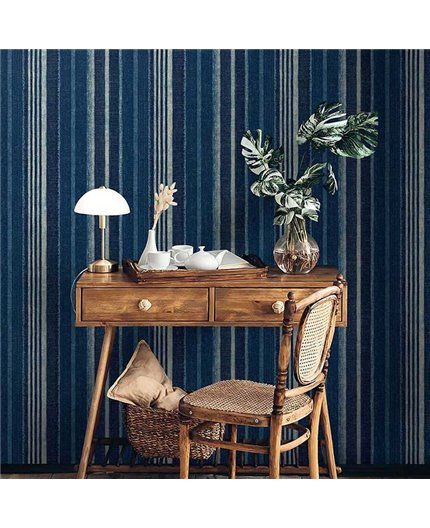 Papel Pintado NANTUCKET STRIPES REVISITED Ref. SR20702.