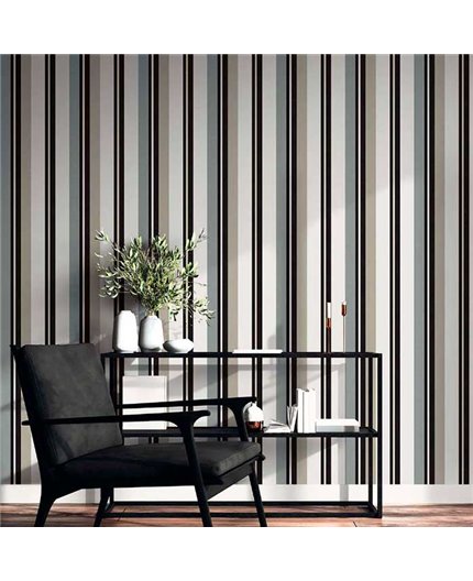 Papel Pintado NANTUCKET STRIPES REVISITED Ref. SR20500.