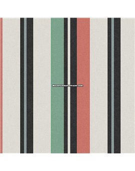 Papel Pintado NANTUCKET STRIPES REVISITED Ref. SR20504.