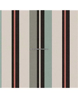 Papel Pintado NANTUCKET STRIPES REVISITED Ref. SR20502.