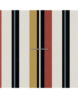 Papel Pintado NANTUCKET STRIPES REVISITED Ref. SR20501.