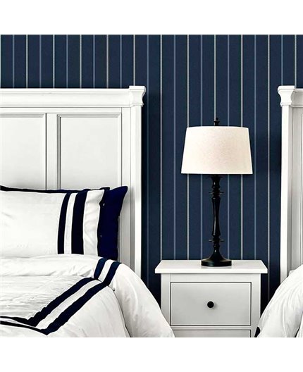 Papel Pintado NANTUCKET STRIPES REVISITED Ref. SR21522.