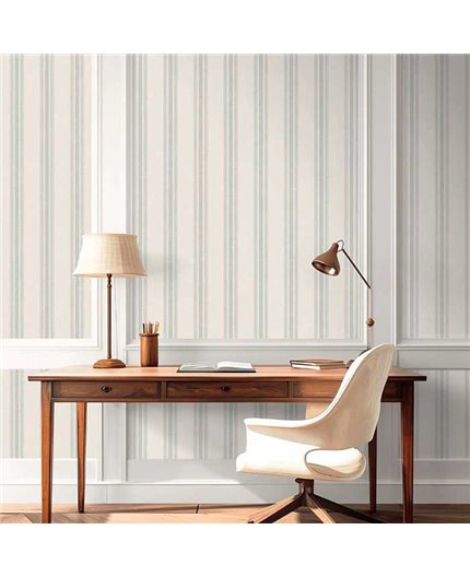 Papel Pintado NANTUCKET STRIPES REVISITED Ref. SR20610.