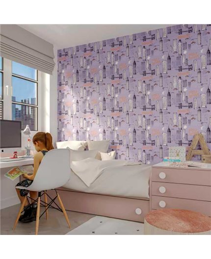 Papel Pintado HAPPY WALLS Ref. 7048-60.