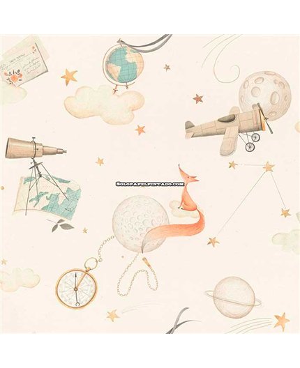 Papel Pintado BAMBINO Ref. 009-BAM. Papel Pintado BAMBINO Ref. 009-BAM.