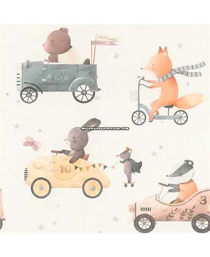 Papel Pintado BAMBINO Ref. 013-BAM. Papel Pintado BAMBINO Ref. 013-BAM.