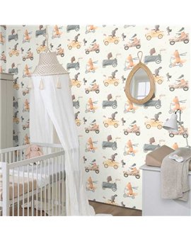 Papel Pintado BAMBINO Ref. 013-BAM.