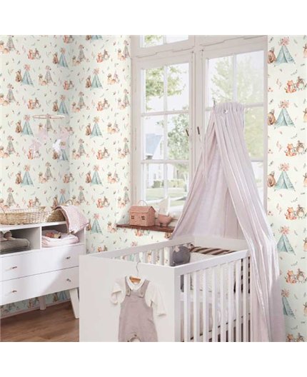 Papel Pintado BAMBINO Ref. 015-BAM.