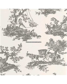 Papel Pintado LES BELLES TOILES DE JOUY 2 Ref. BTJD201699310.