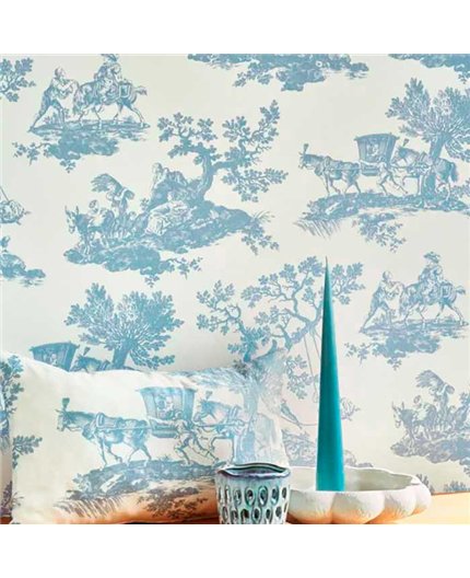 Papel Pintado LES BELLES TOILES DE JOUY 2 Ref. BTJD201699310.