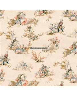 Tela LES BELLES TOILES DE JOUY 2 Ref. T-BTJD201761984.